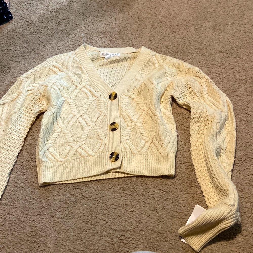 Crop cardigan